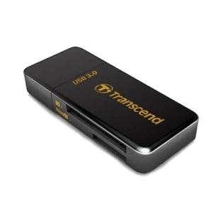 Зчитувач transcend transcend usb 3 1 gen 1 microsd/sd black