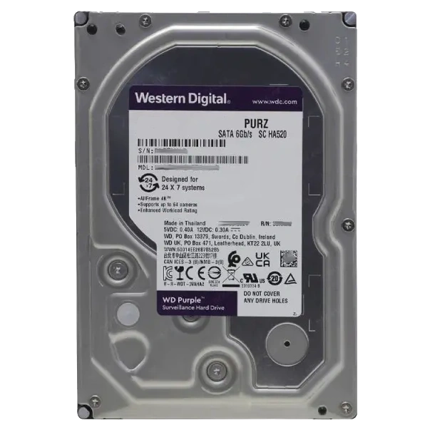 Жесткий диск western digital western digital purple 3.5\