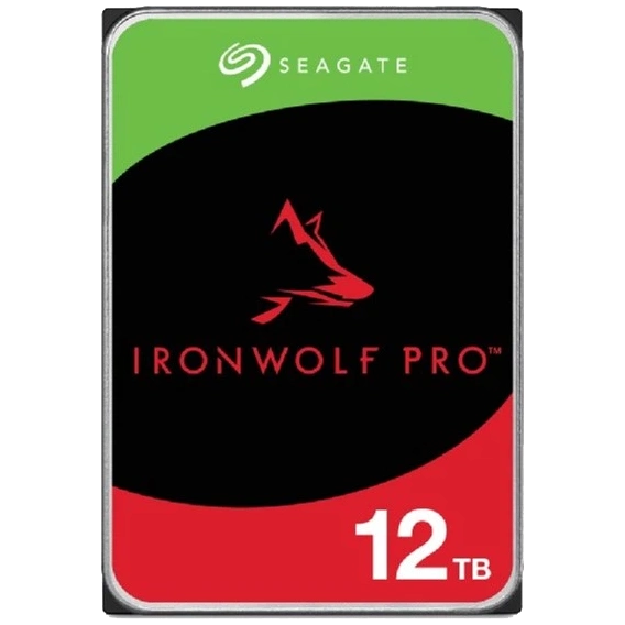 Жорсткий диск внутрішній seagate seagate hdd ironwolf pro nas 12tb